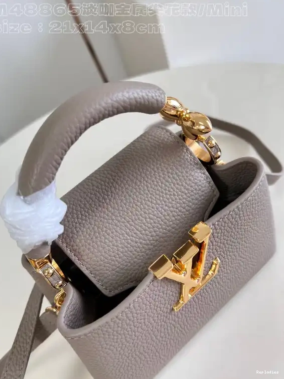 Fake Louis Bags CAPUCINES VUITTON MINI-21*14*8CM LOUIS 0506